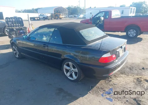 2004 BMW 325Ci from USA, damaged, VIN WBABW33414PL32725